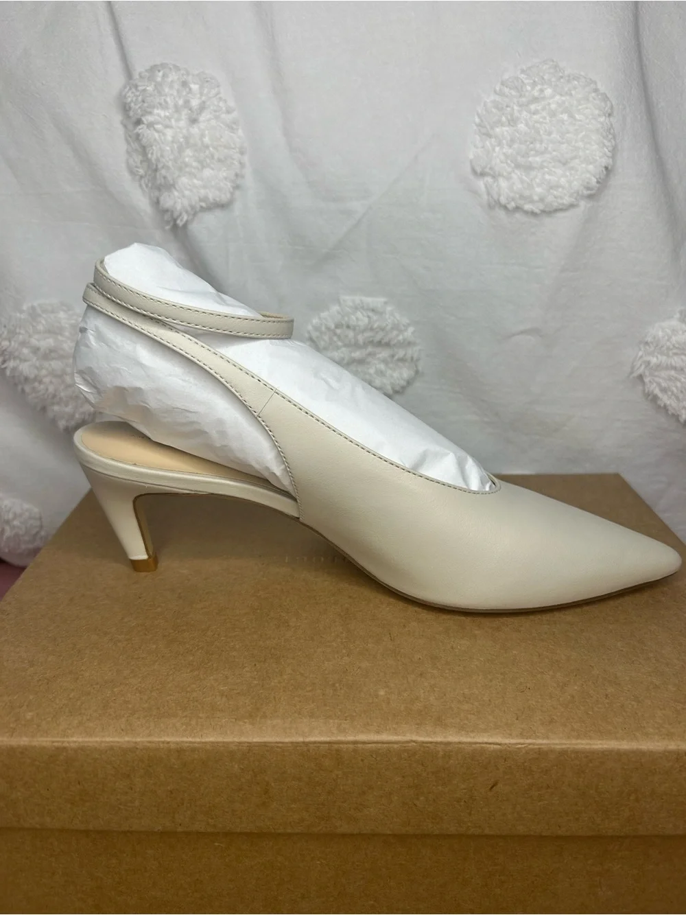 Anthropologie Ankle-Wrap Kitten Heels